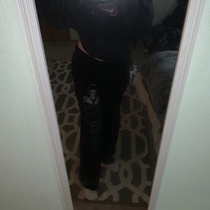 Black misfits sweatpants from goodbyebread